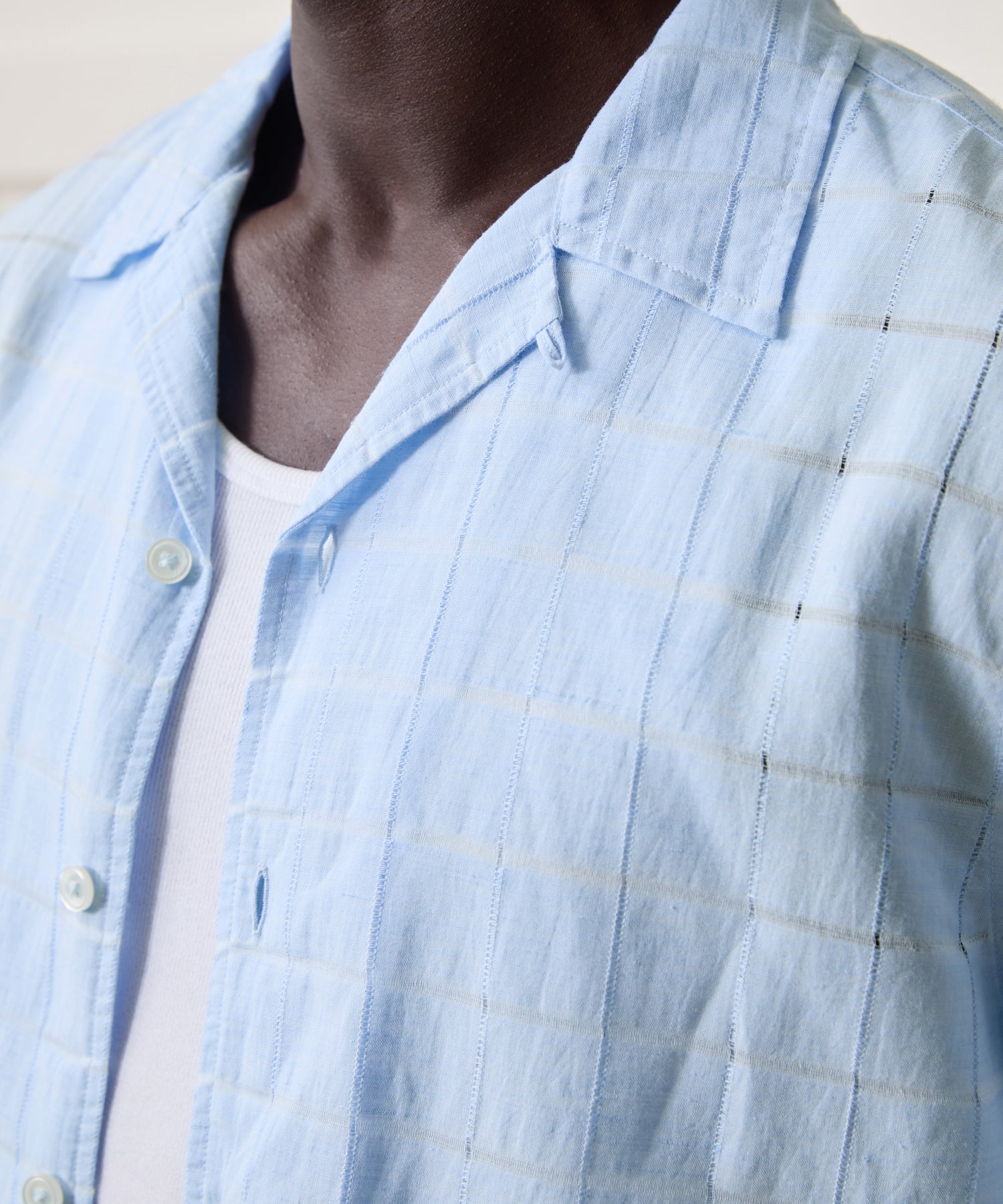 Ajour Camp Collar Shirt