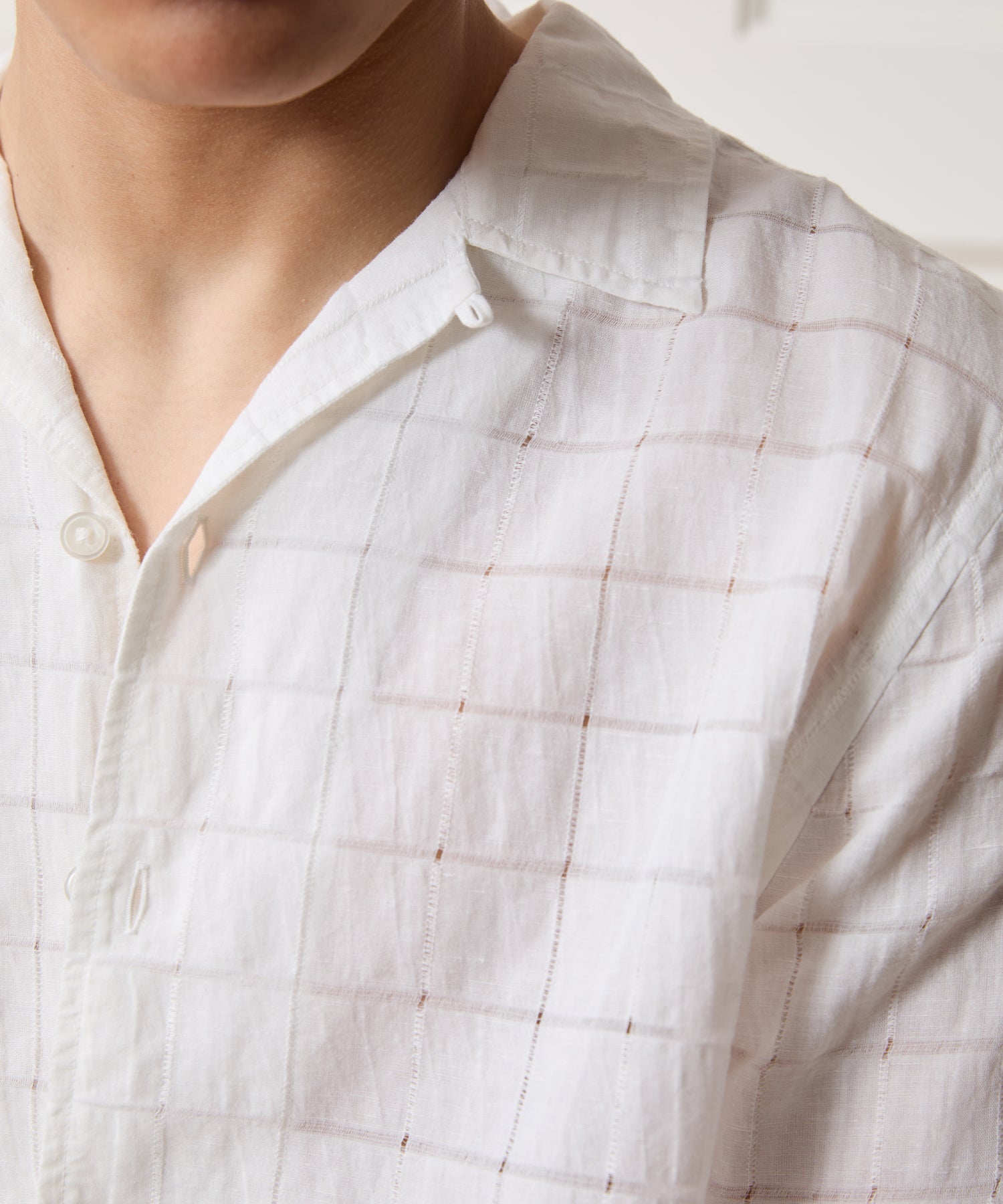 Ajour Camp Collar Shirt