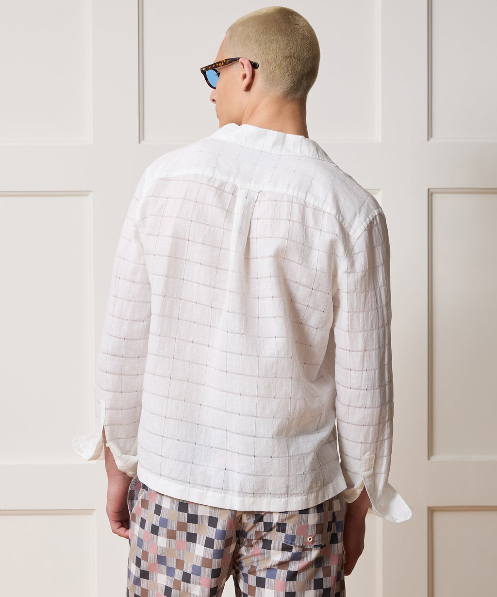 Ajour Camp Collar Shirt