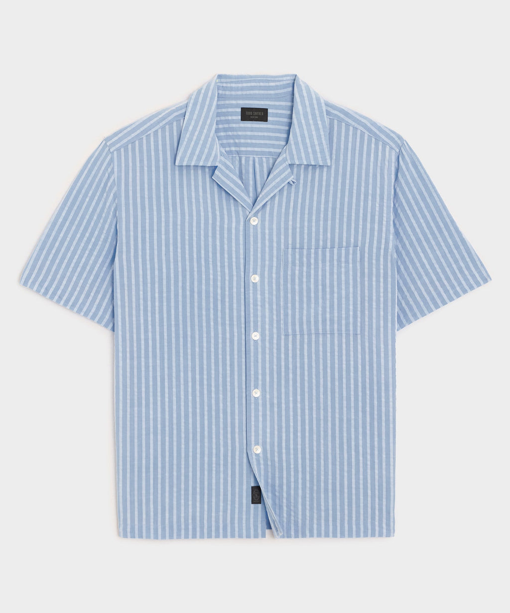 Seersucker Capri Shirt