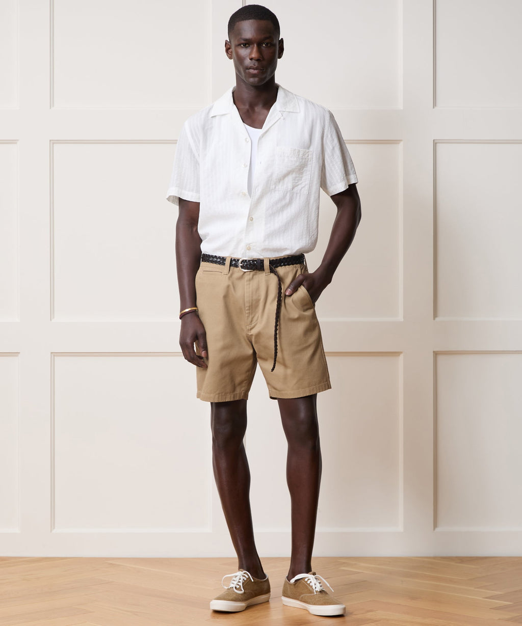 Seersucker Capri Shirt