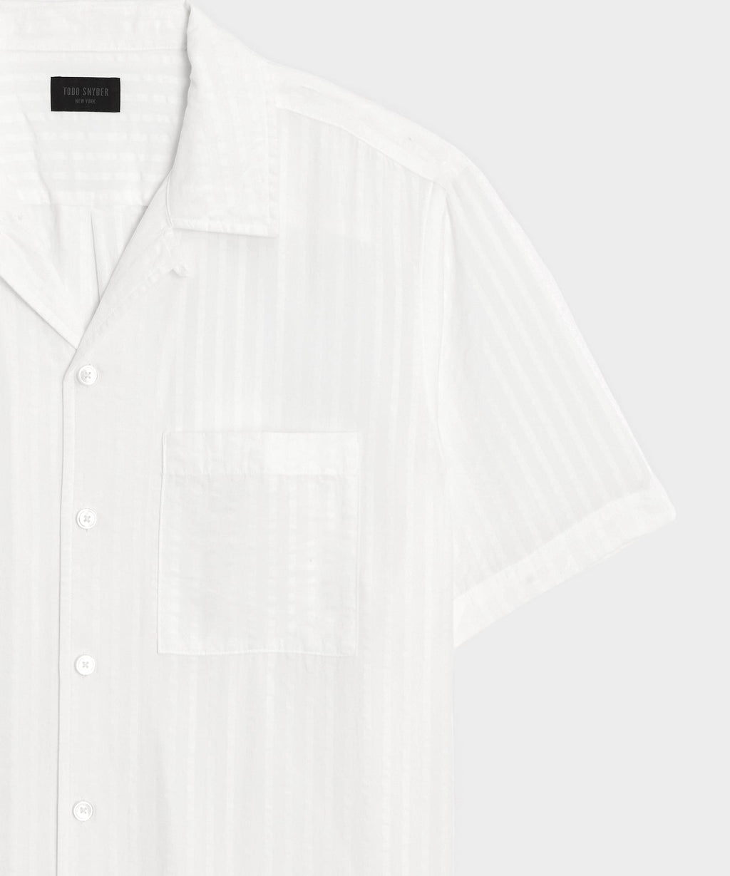Seersucker Capri Shirt