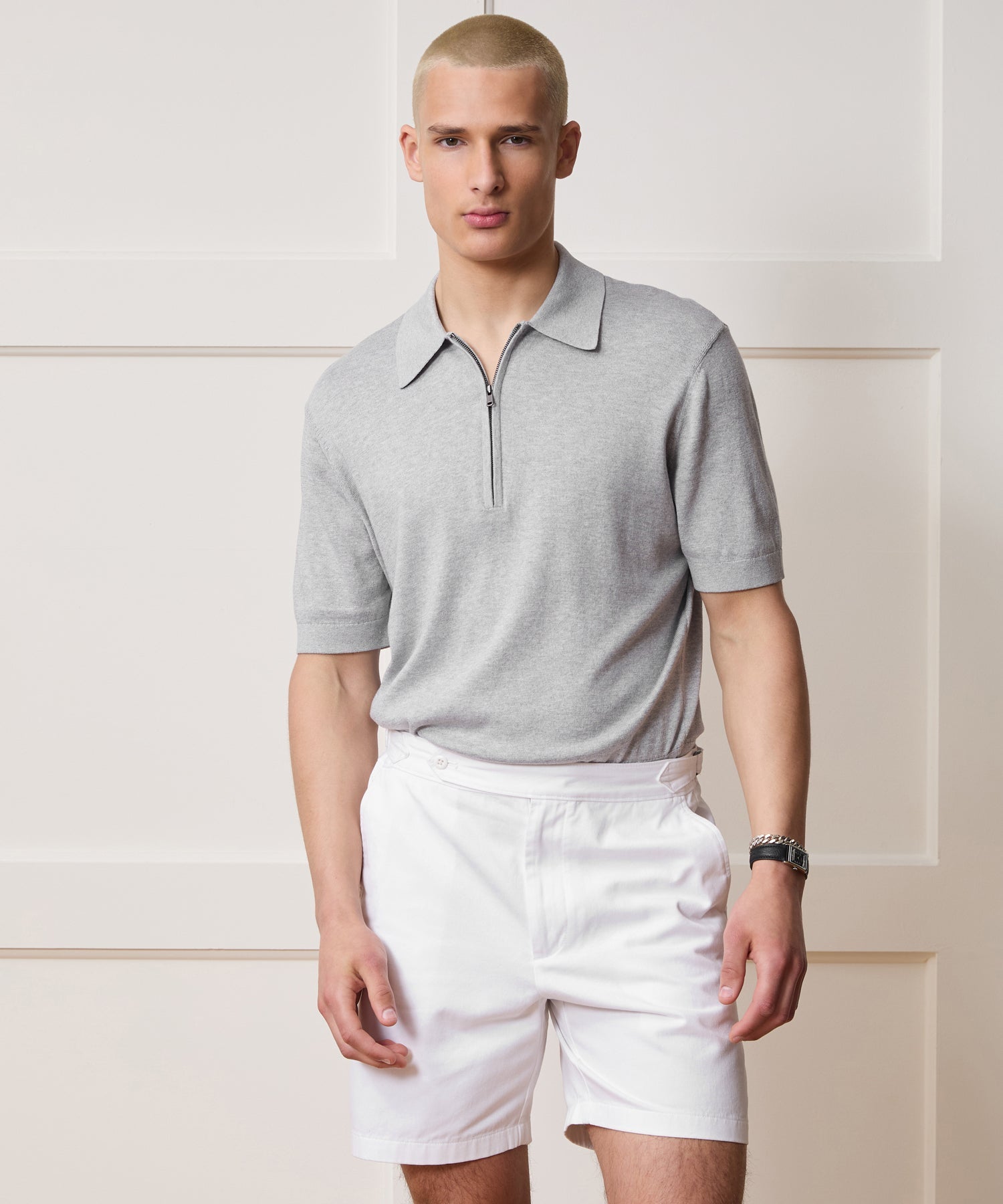 Kent Quarter-Zip Sweater Polo