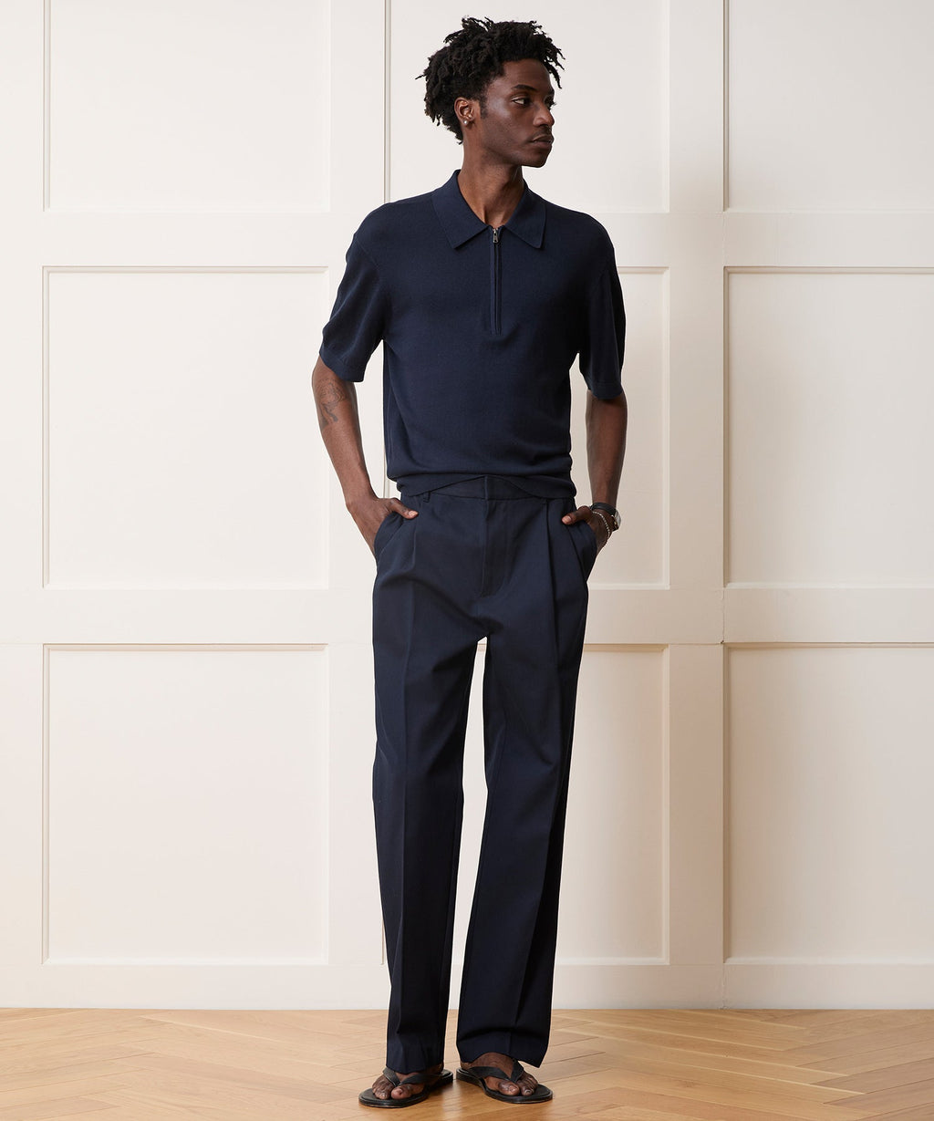Kent Quarter-Zip Sweater Polo