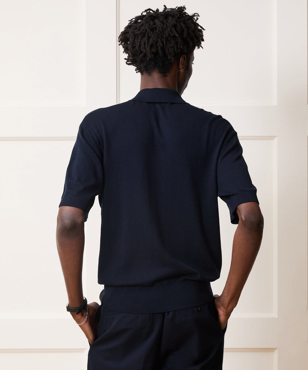 Kent Quarter-Zip Sweater Polo