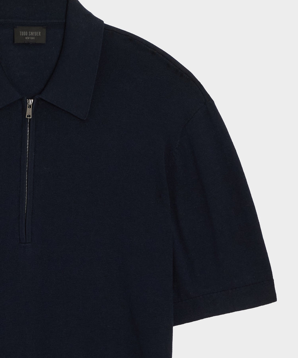 Kent Quarter-Zip Sweater Polo