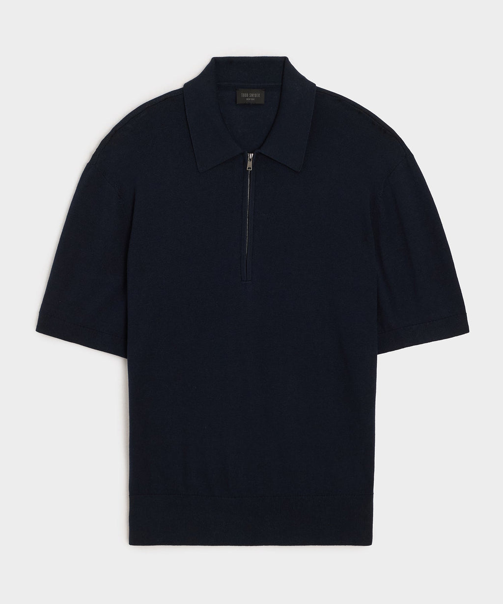 Kent Quarter-Zip Sweater Polo