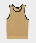 Tipped Luxe Mesh Tank