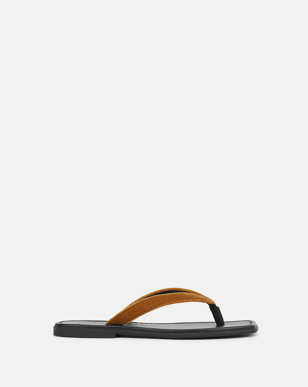 Clea Velvet Flip-Flop Sandal