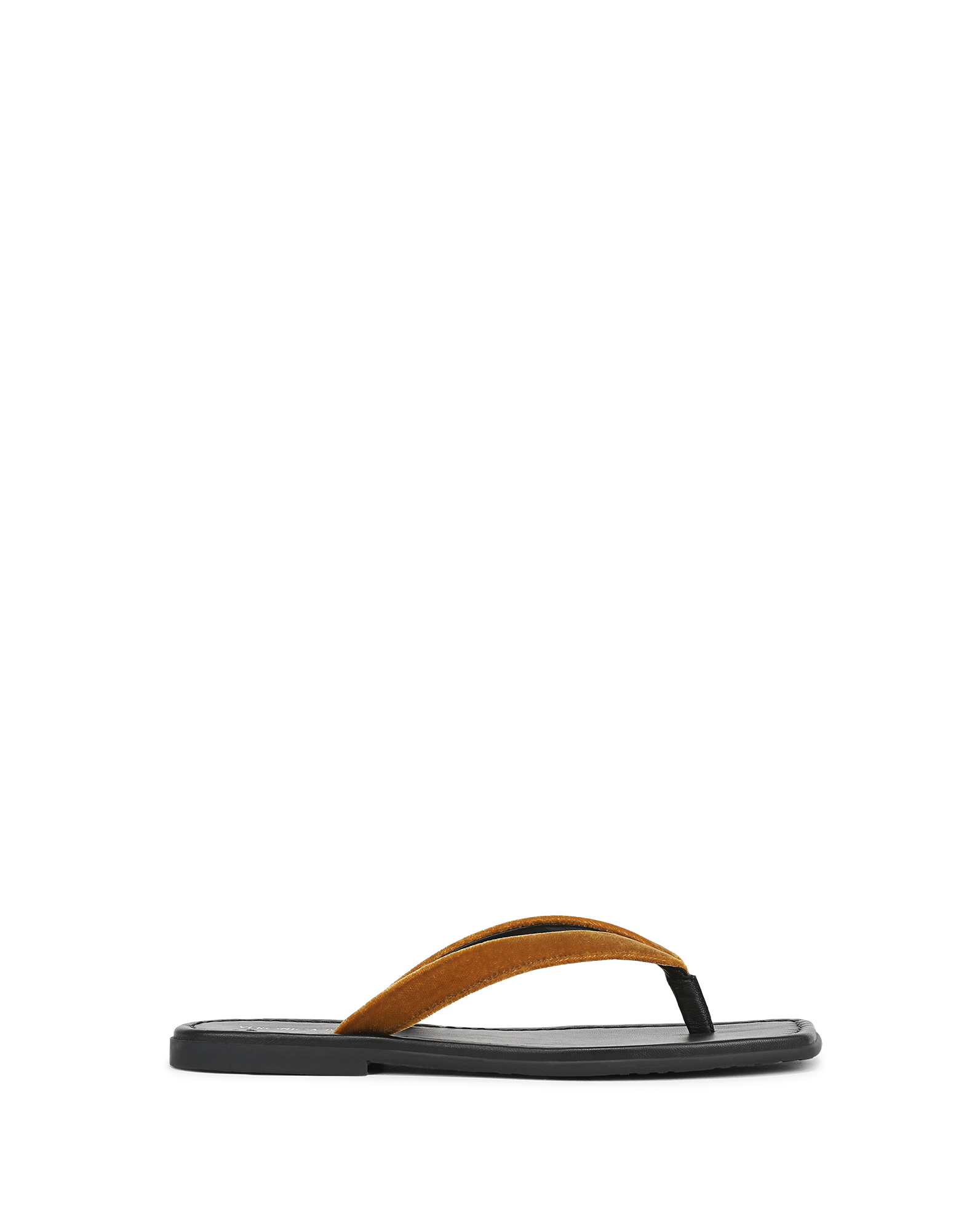Clea Velvet Flip-Flop Sandal