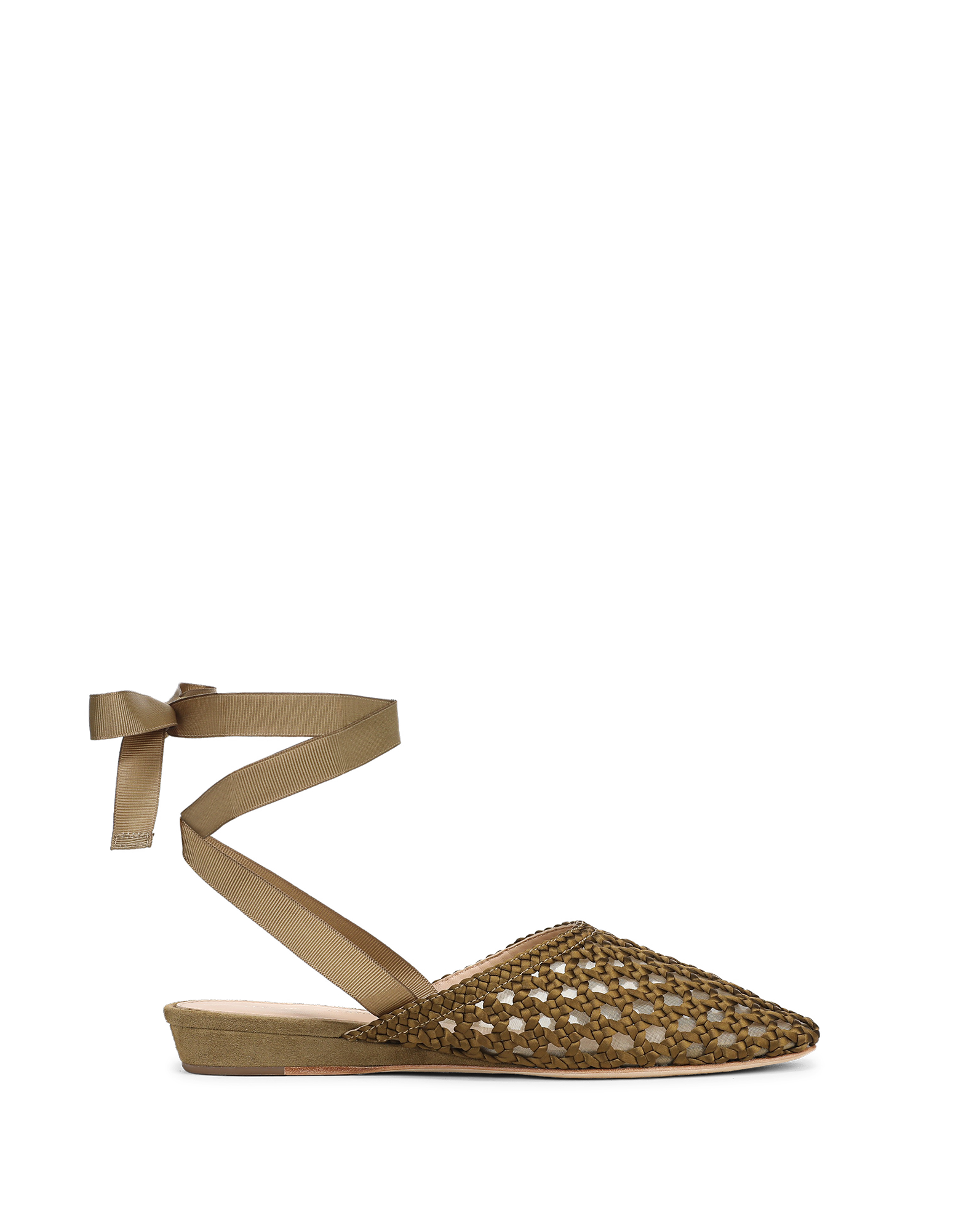 Malia Woven Satin Mule