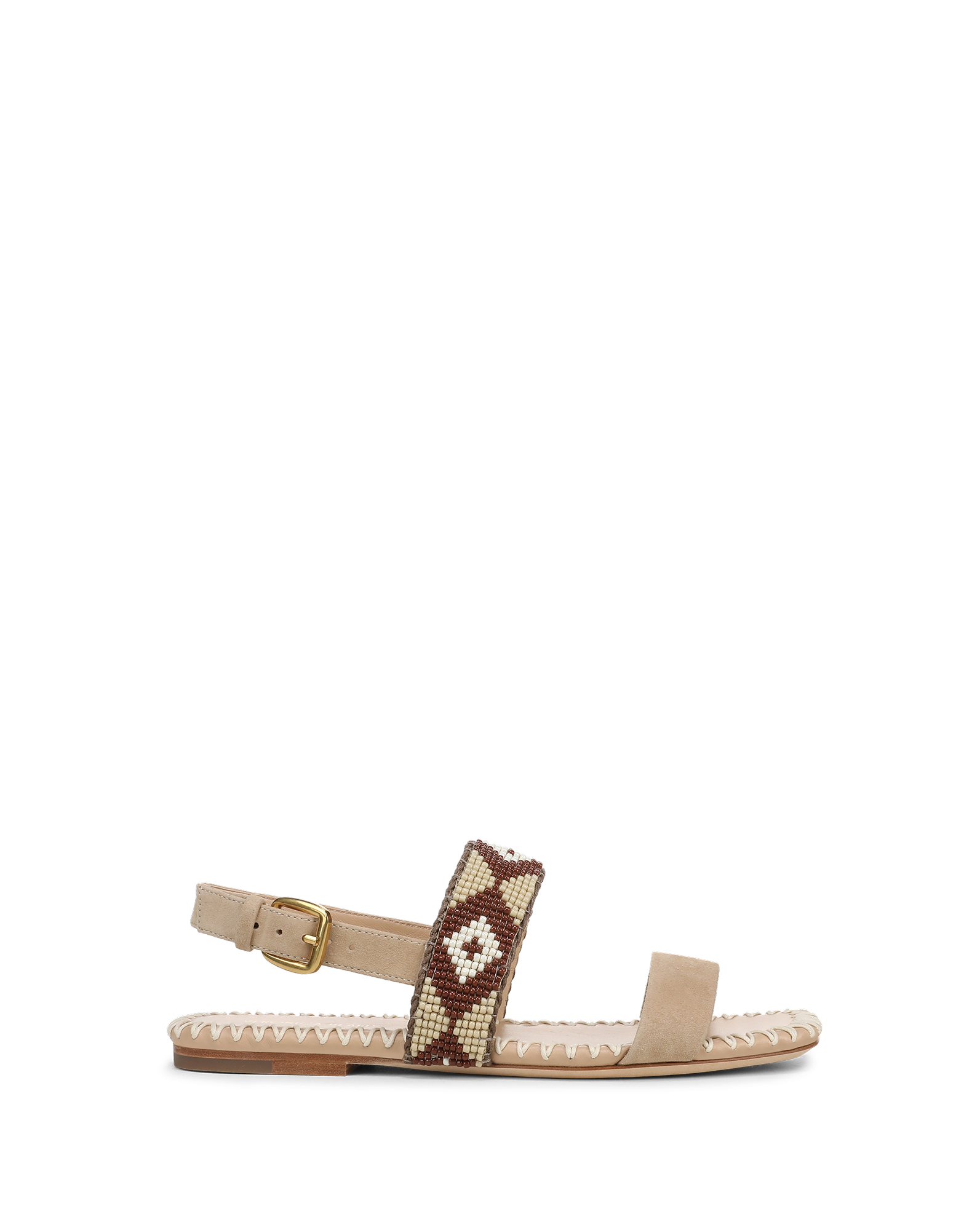 Marian Beaded Flat Sandal