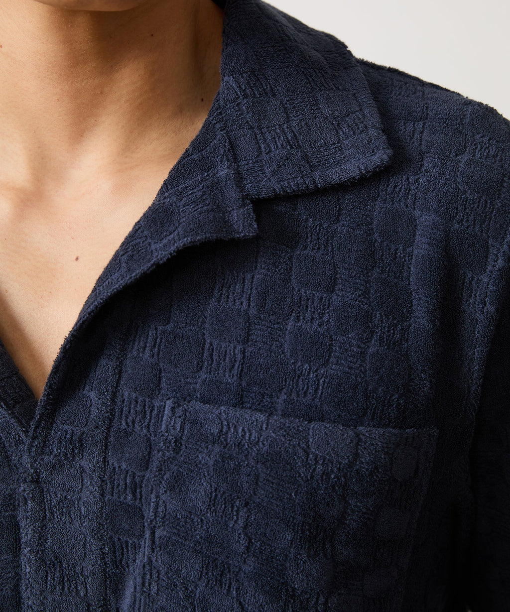 Jacquard Terry Montauk Polo