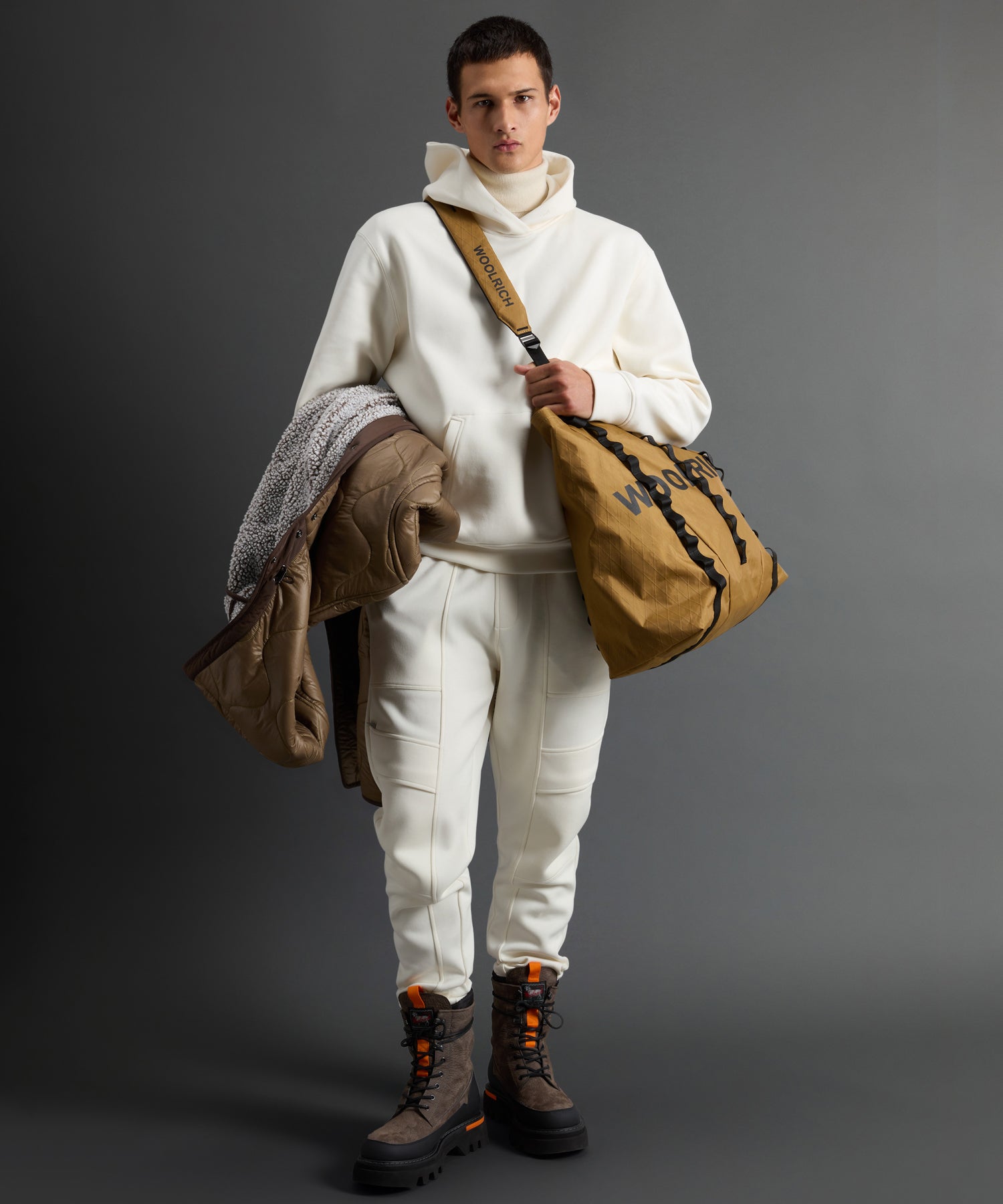 Todd Snyder X Woolrich Luxe Tech Hoodie