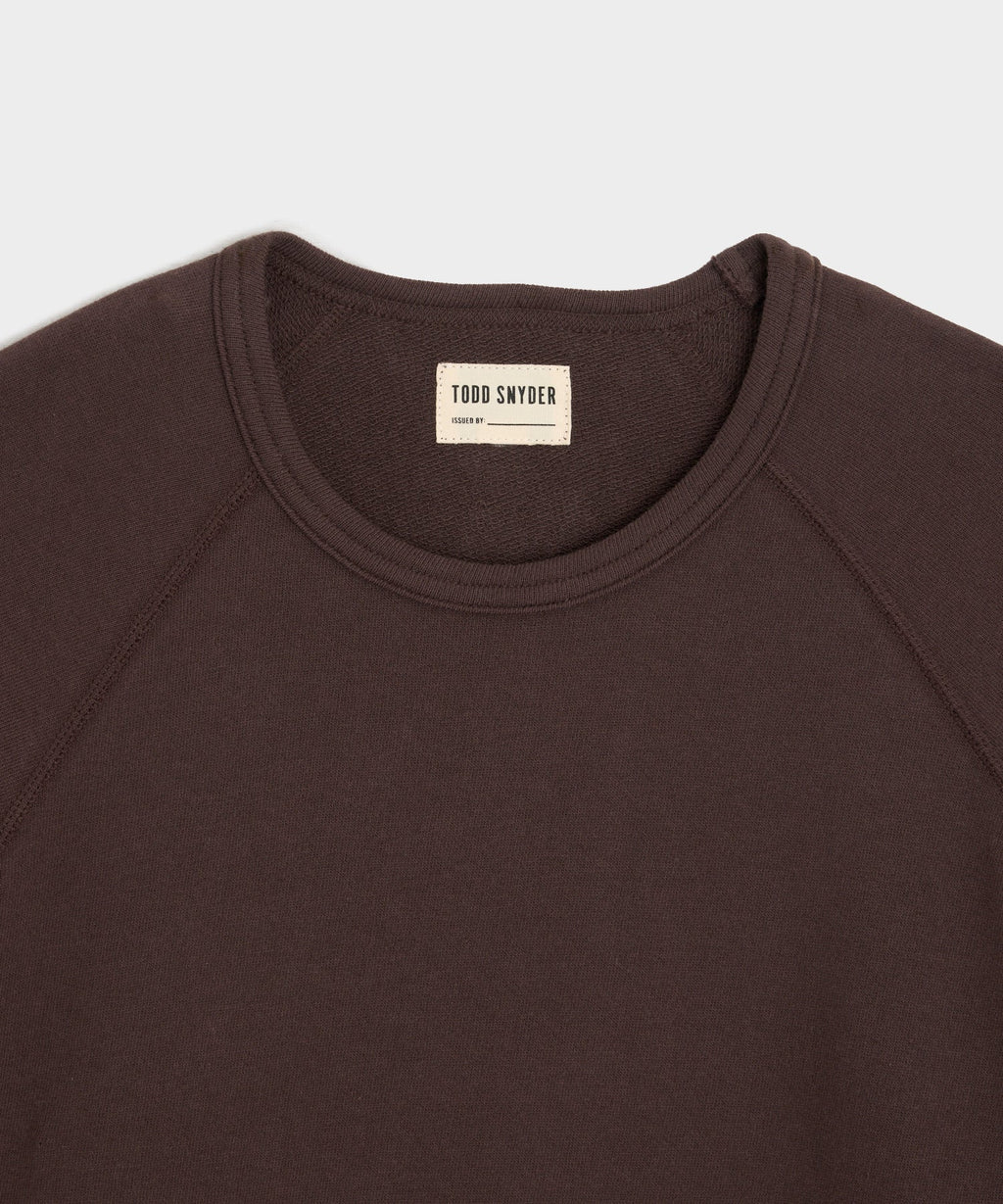Lightweight Terry Cloth Crew