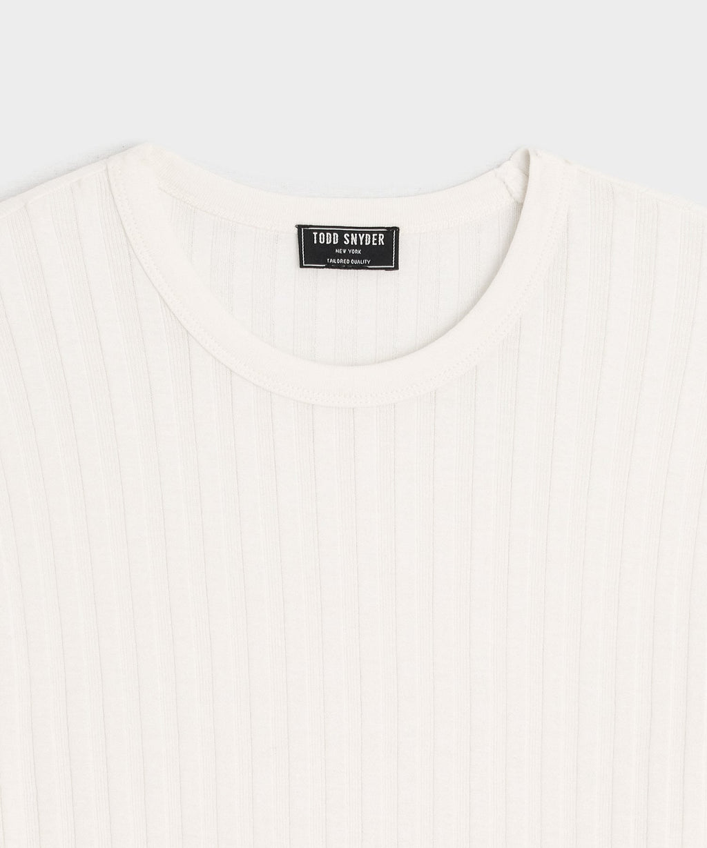 Ribbed Tee