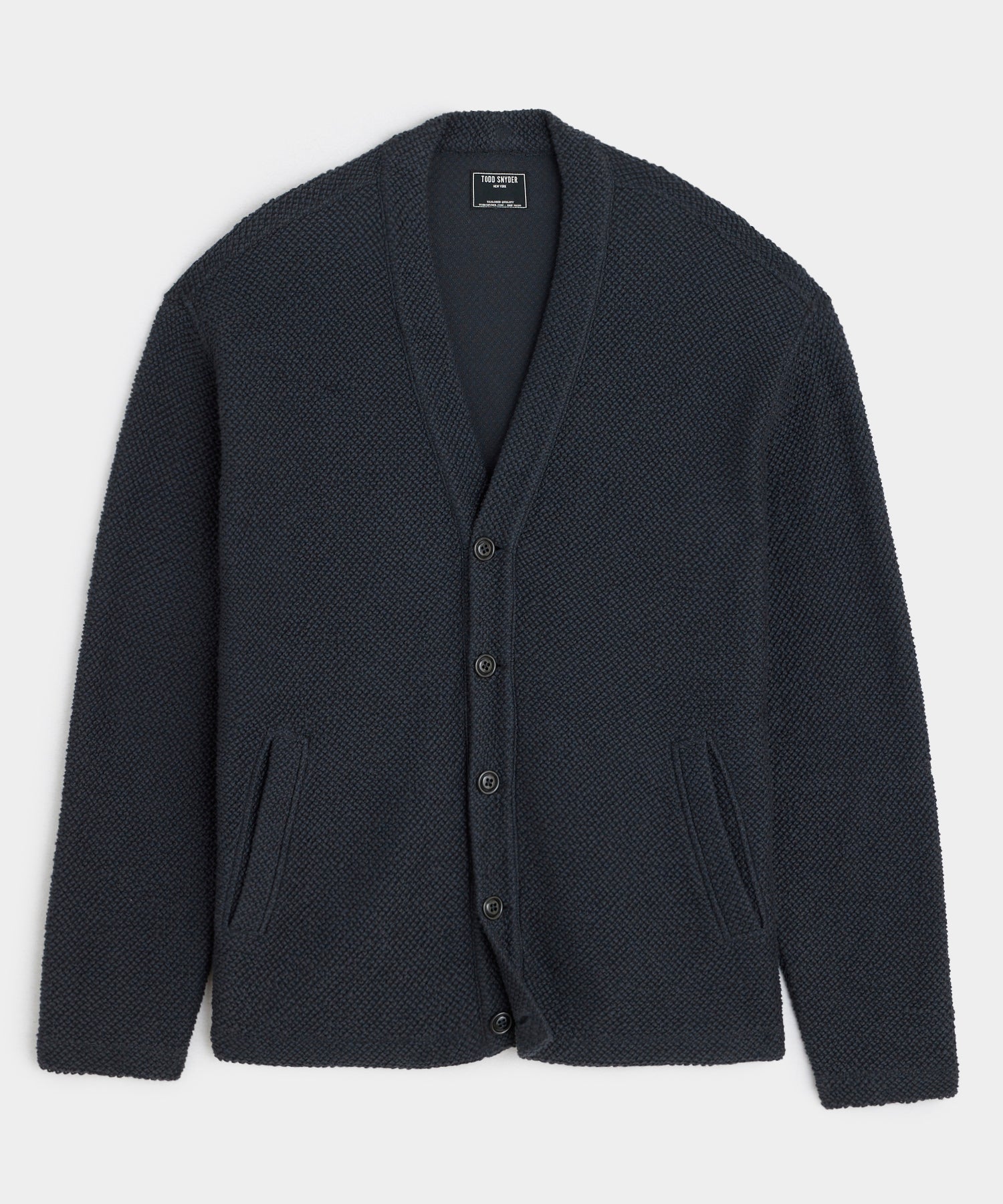 Cotton Boucle Cardigan