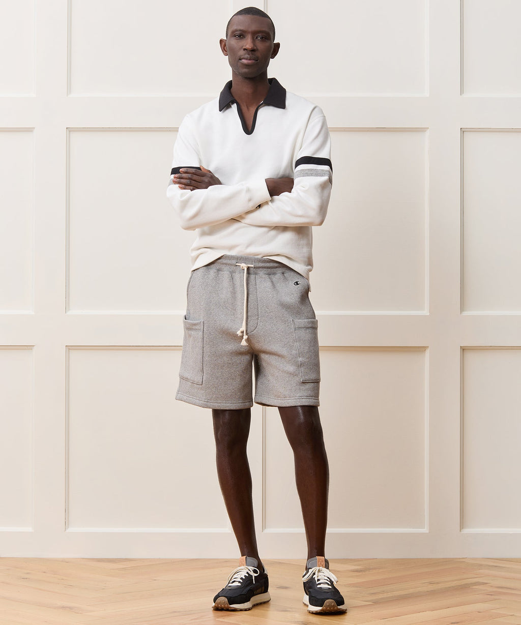 Champion Relaxed Fleece Striped Polo