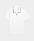 Made in L.A. Tipped Montauk Polo in White