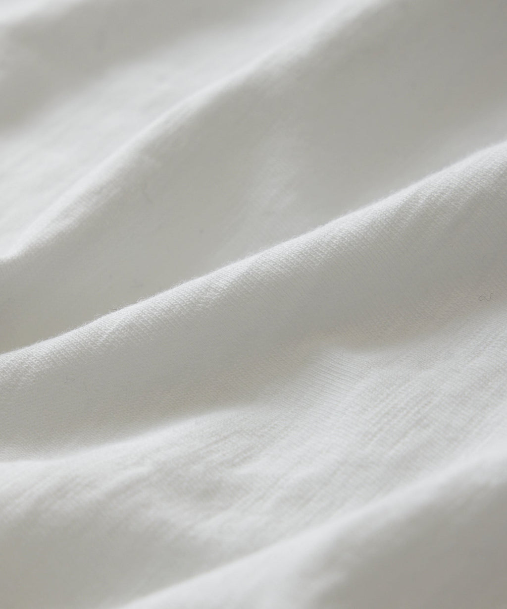 Made in L.A. Tipped Montauk Polo in White