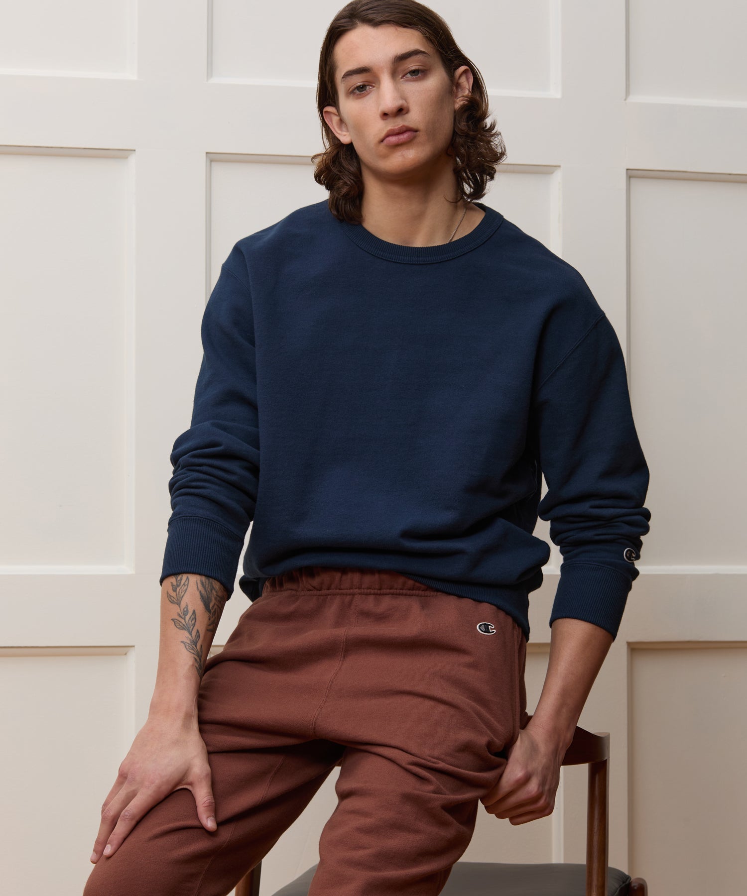 Champion Relaxed French Terry Crewneck