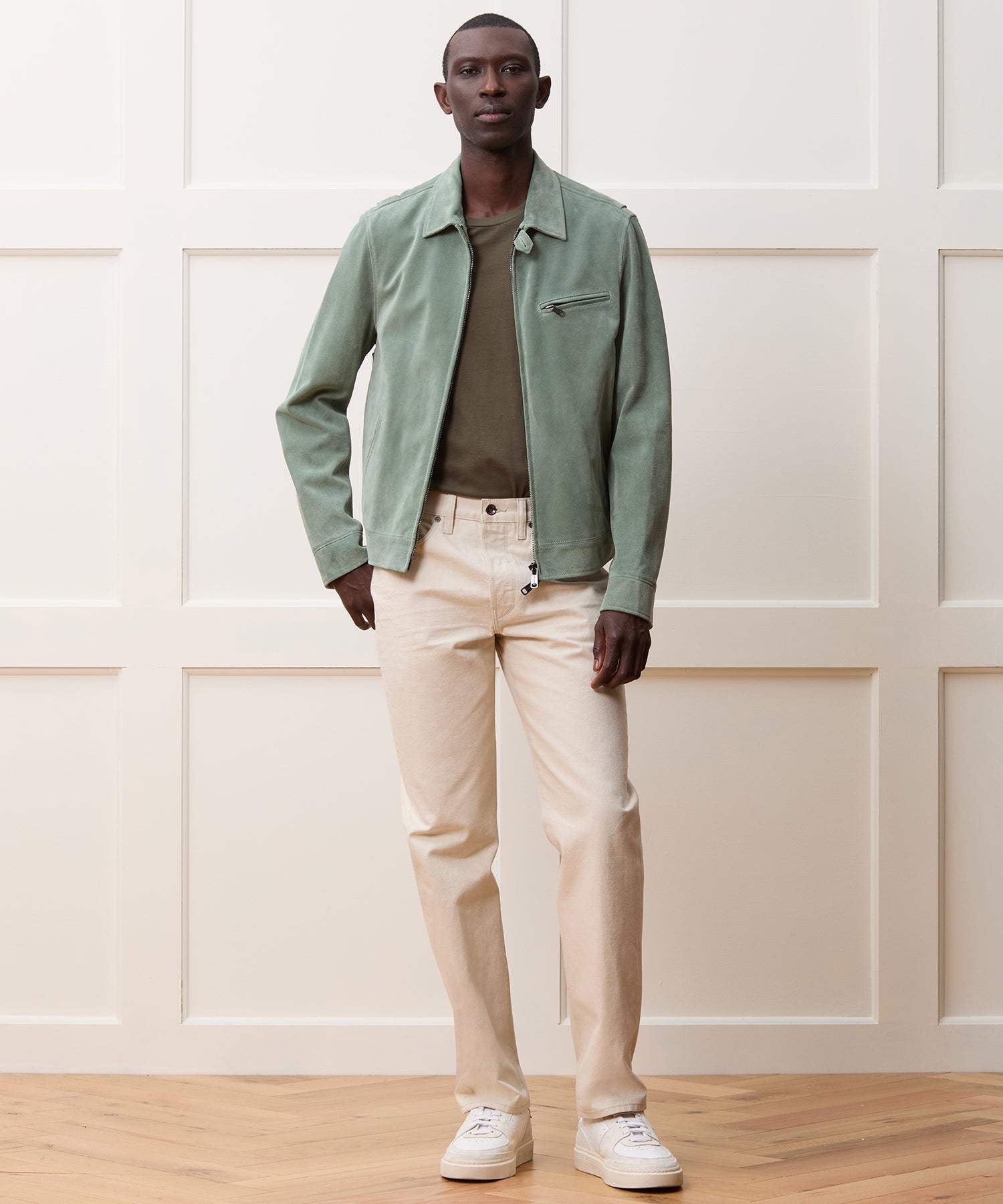 Italian Suede Dean Jacket