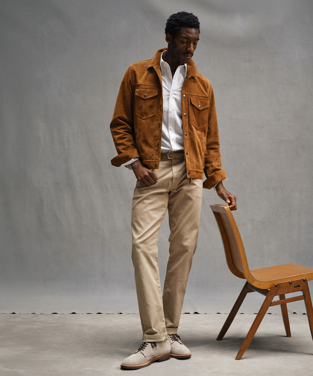 Italian Suede Dylan Jacket