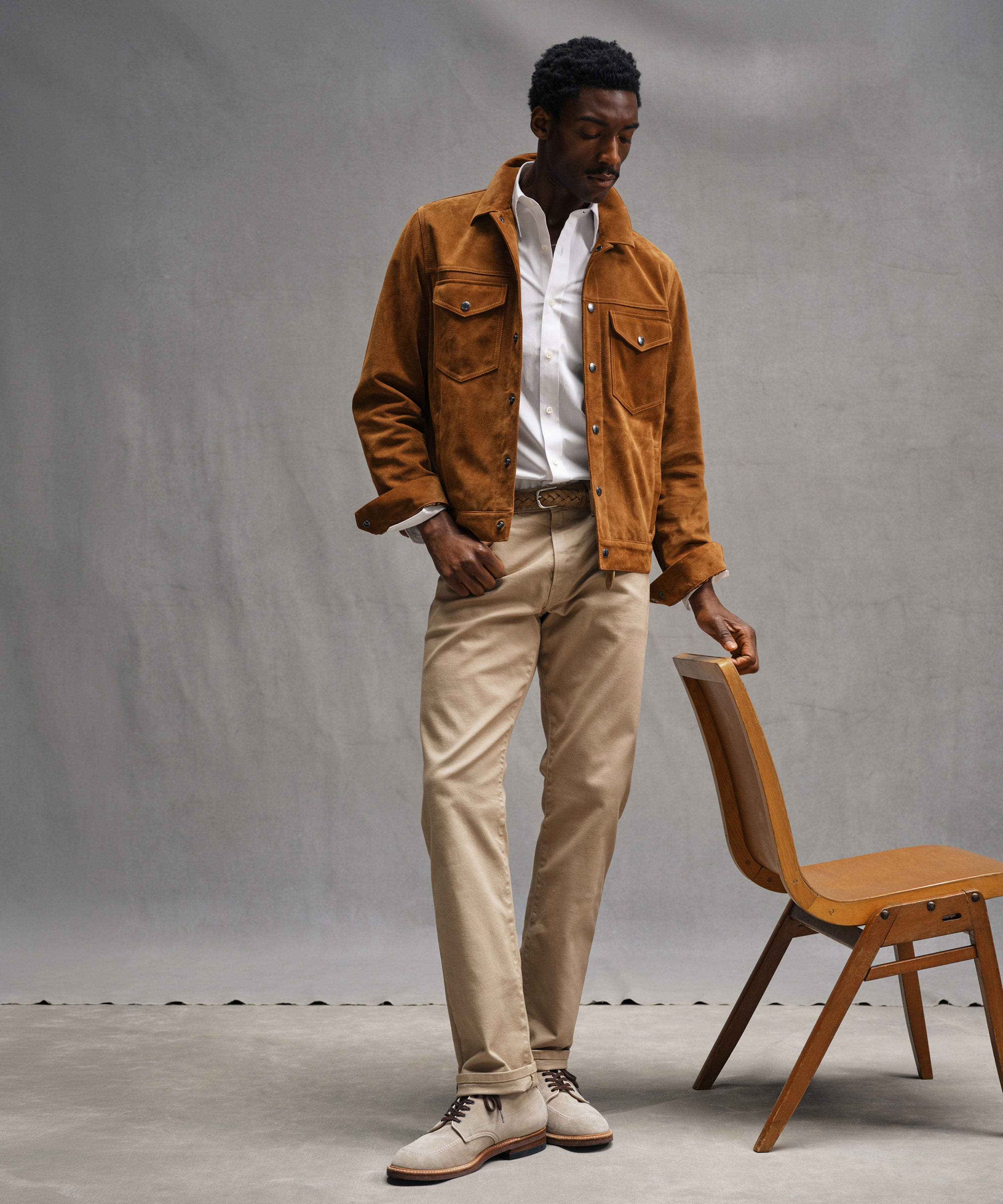 Italian Suede Dylan Jacket