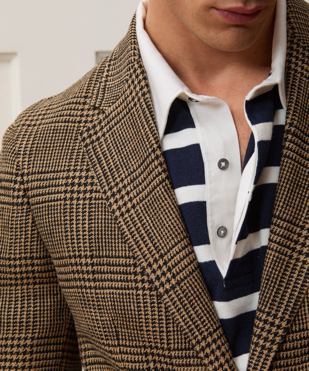Italian Glen Plaid Sport Coat