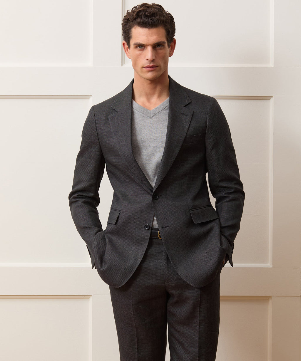 Italian Cotton-Linen Sutton Jacket