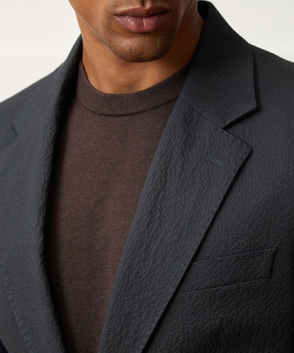 Italian Seersucker Sutton Jacket