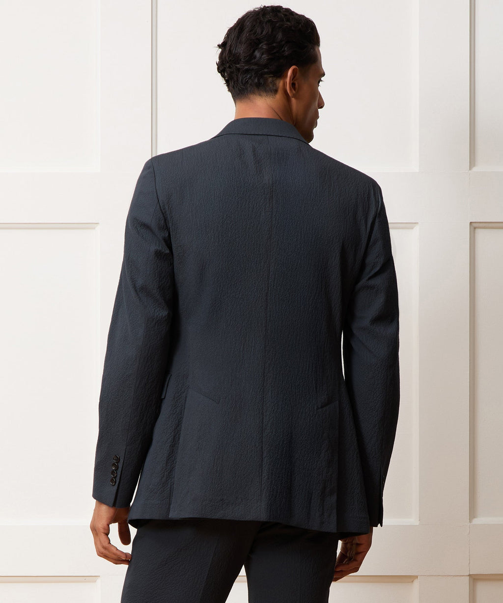 Italian Seersucker Sutton Jacket