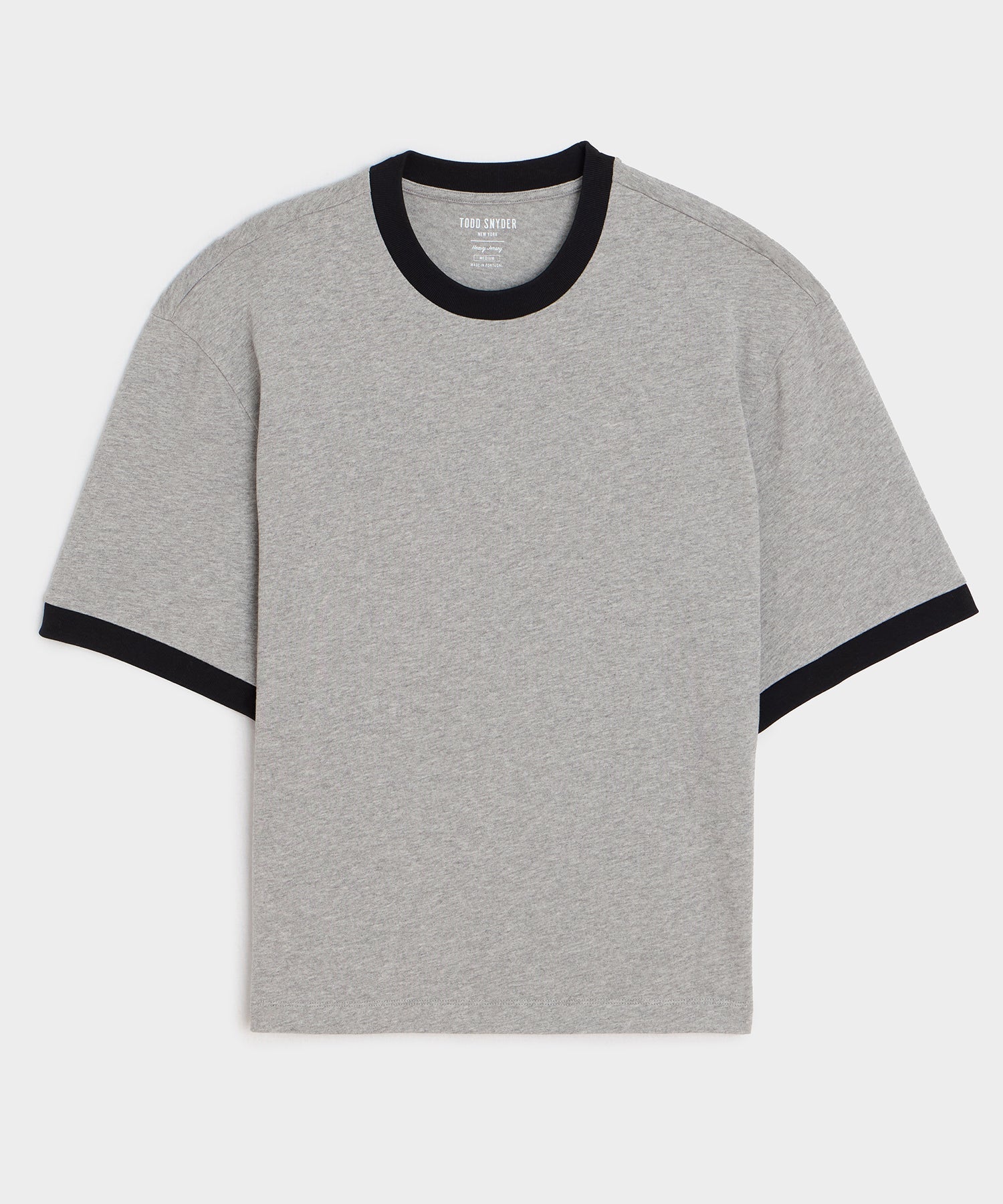 Boxy Jersey Ringer Tee