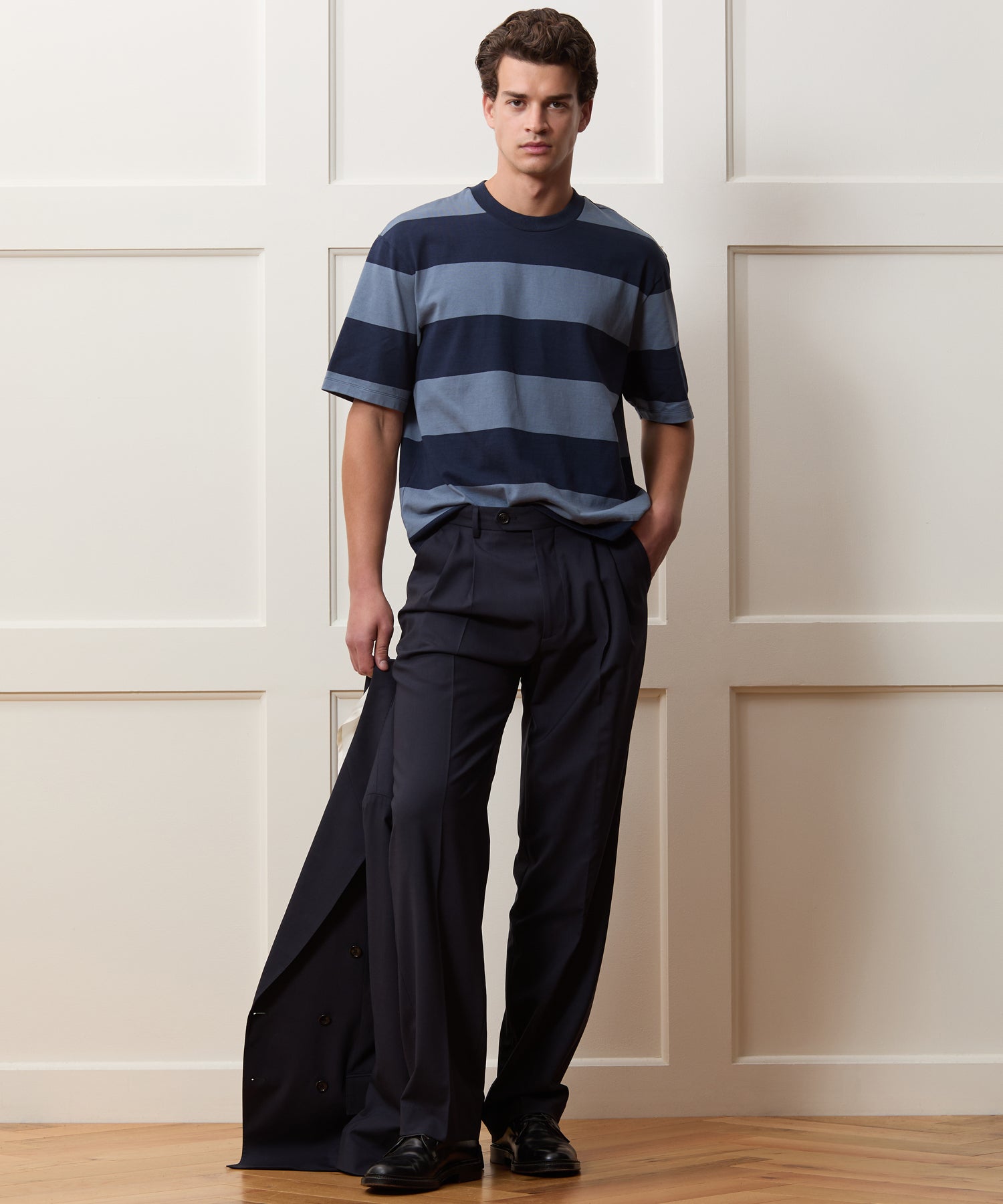 Boxy Jersey Rugby Tee