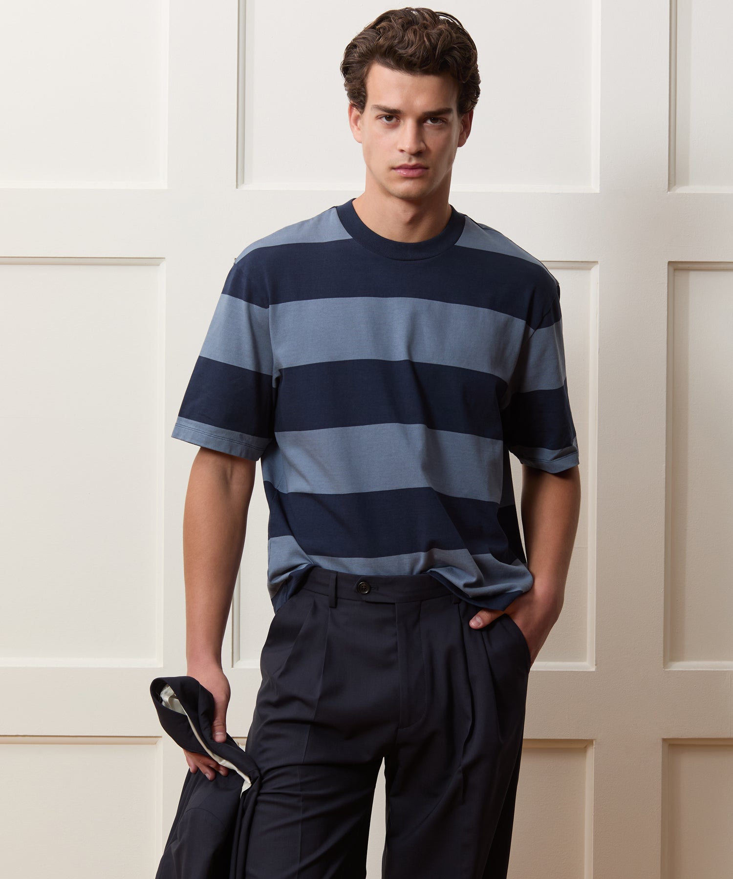 Boxy Jersey Rugby Tee