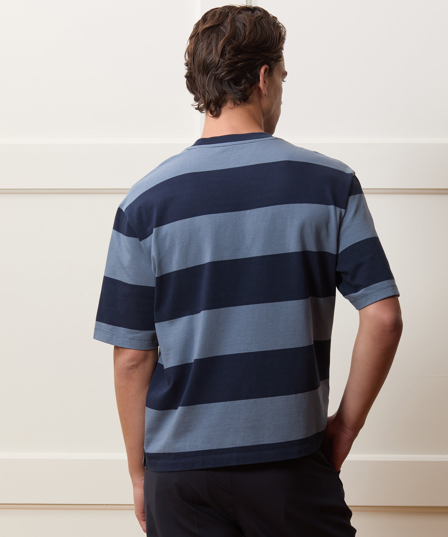Boxy Jersey Rugby Tee