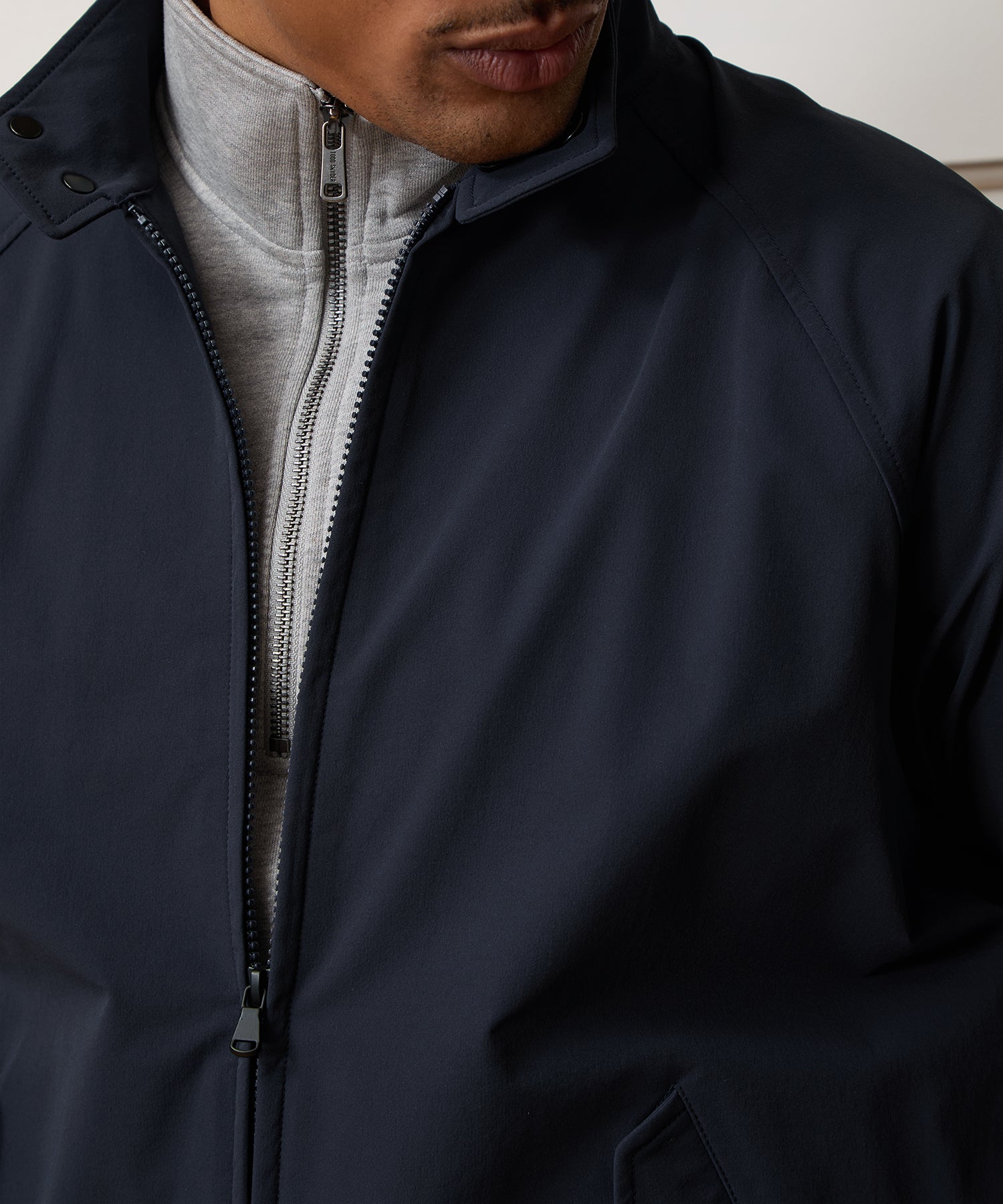 Nylon Harrington Jacket