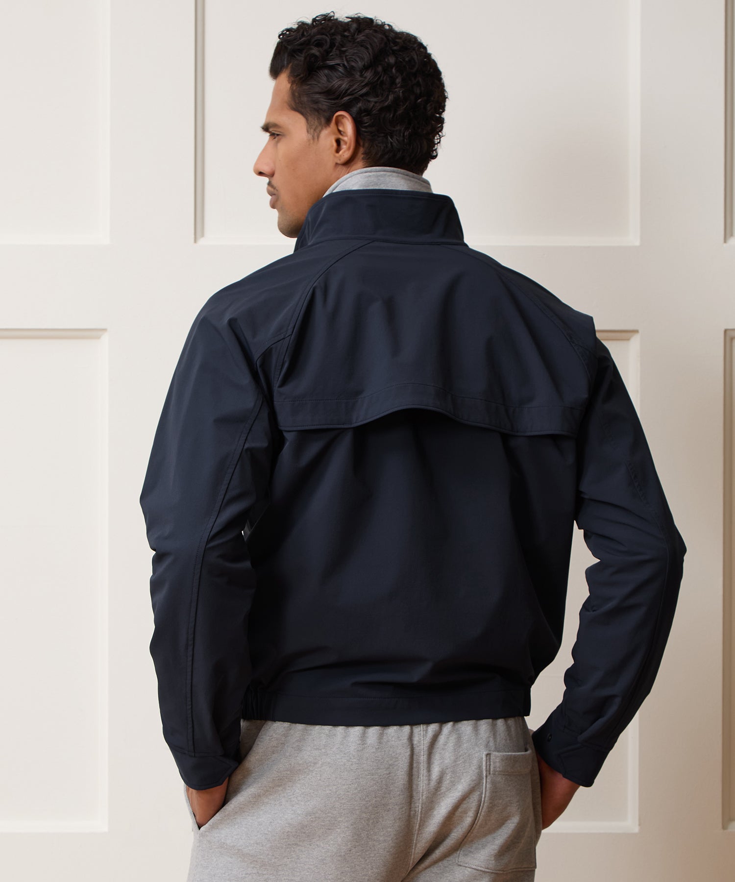 Nylon Harrington Jacket