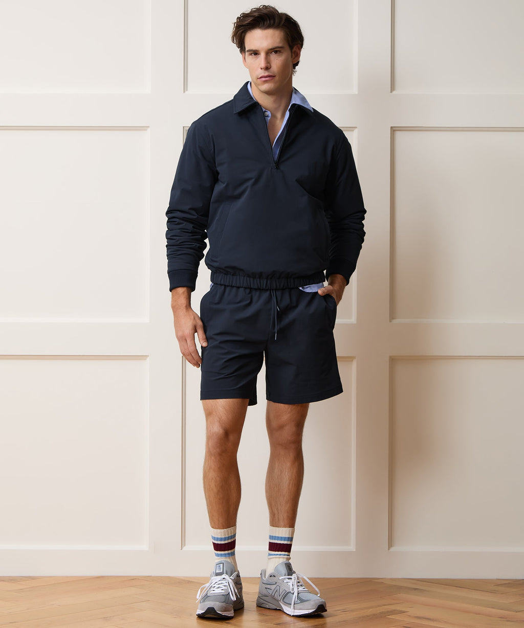 Nylon Quarter-Zip Jacket