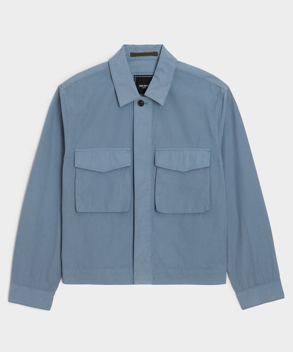 Garment-Dyed Poplin Jacket