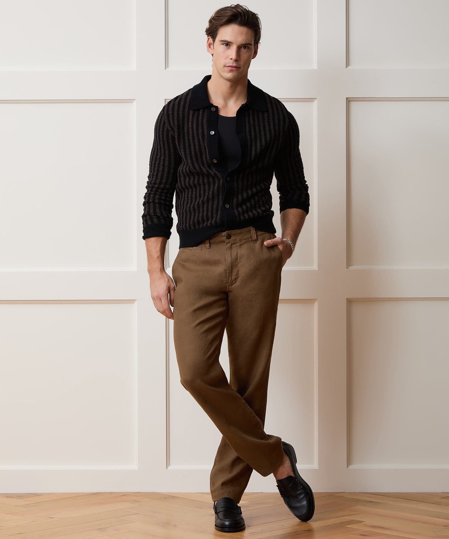 Straight Fit Linen Favorite Pant
