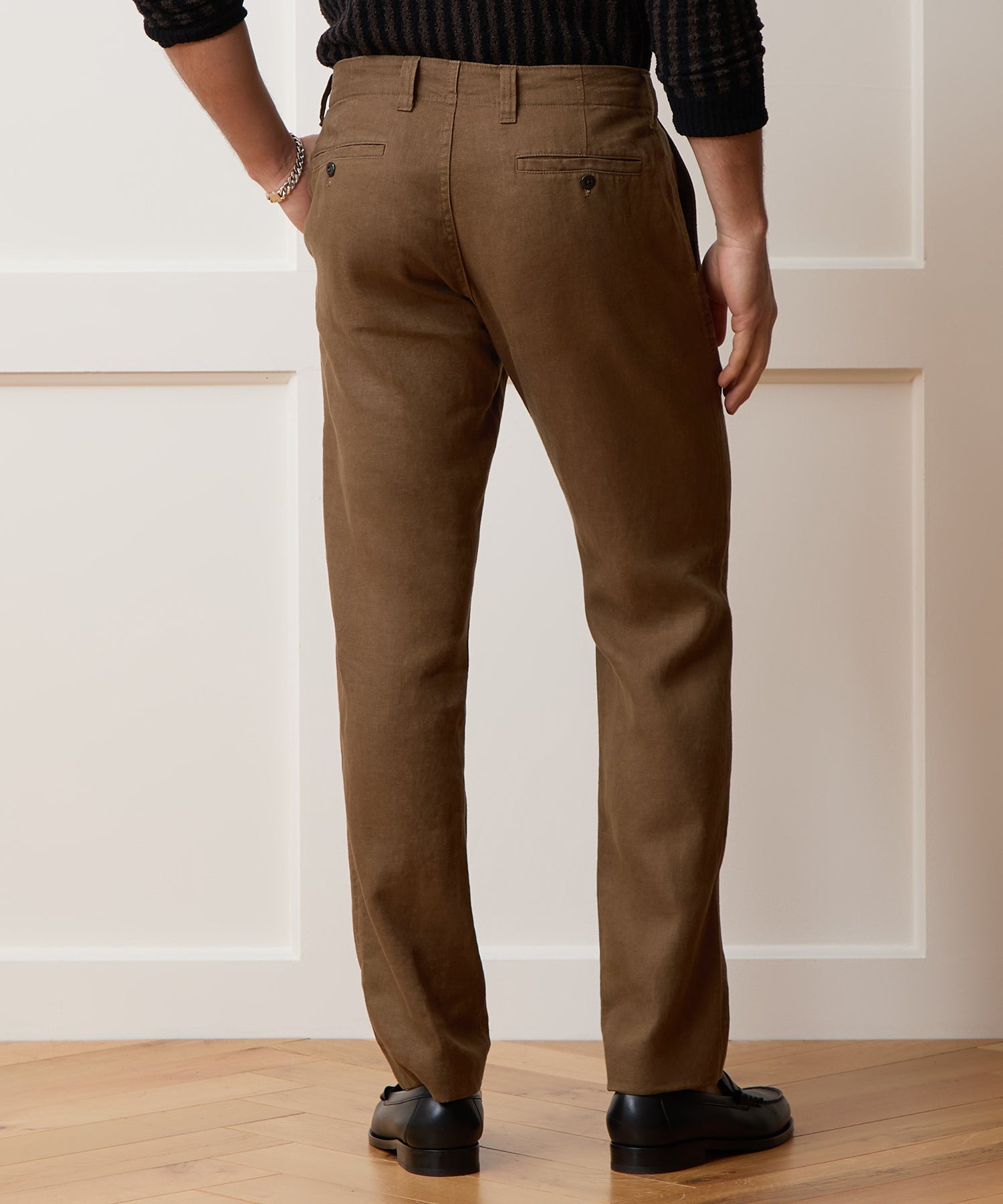 Straight Fit Linen Favorite Pant