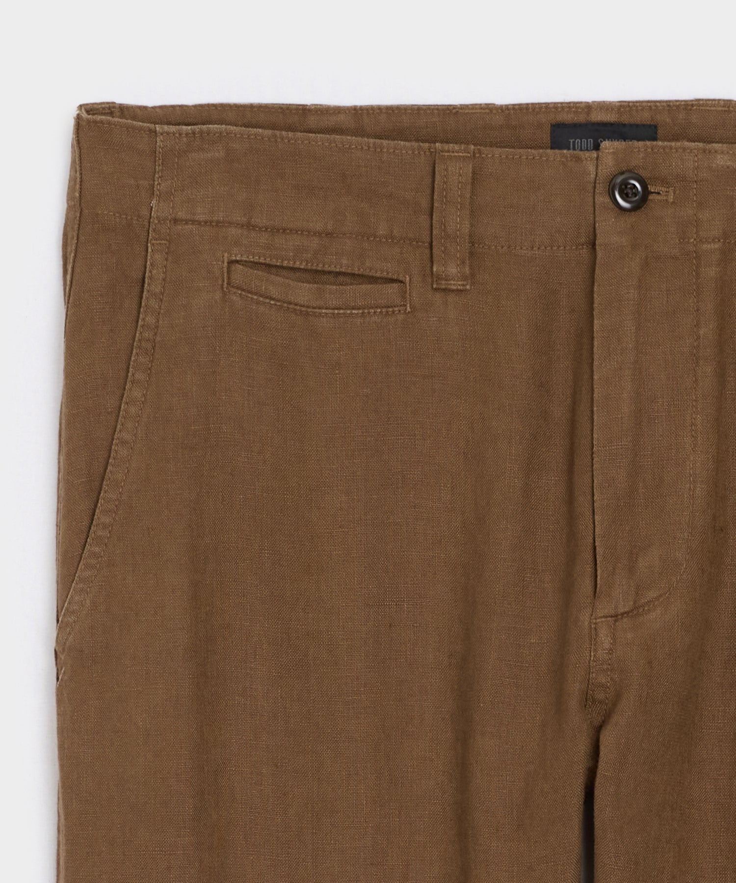 Straight Fit Linen Favorite Pant