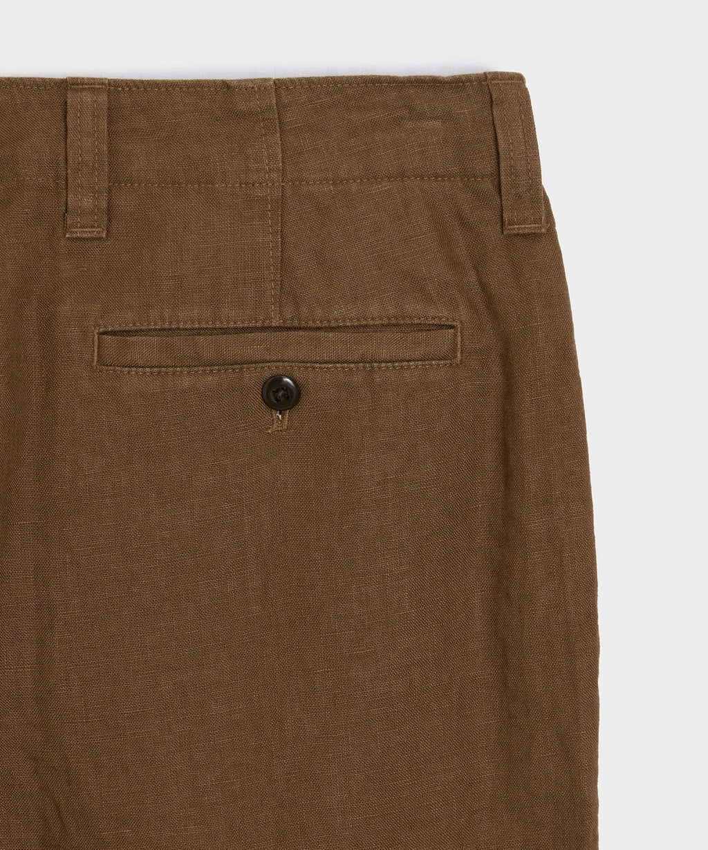 Straight Fit Linen Favorite Pant