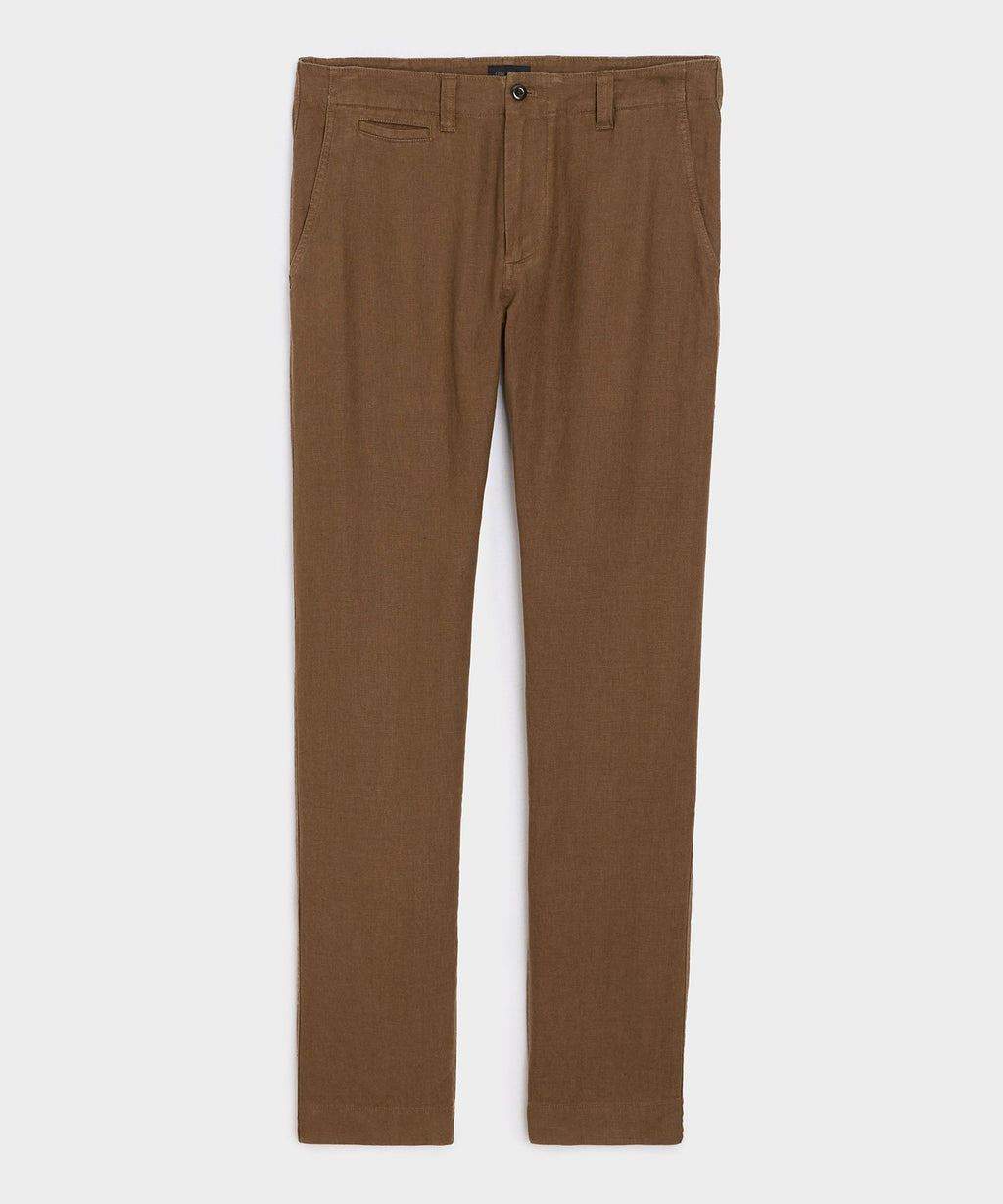 Straight Fit Linen Favorite Pant