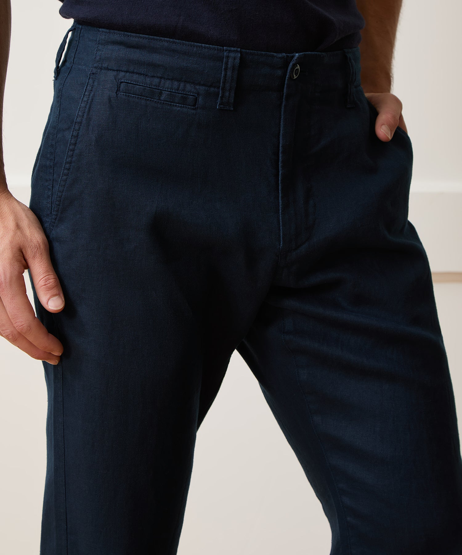 Straight Fit Linen Favorite Pant
