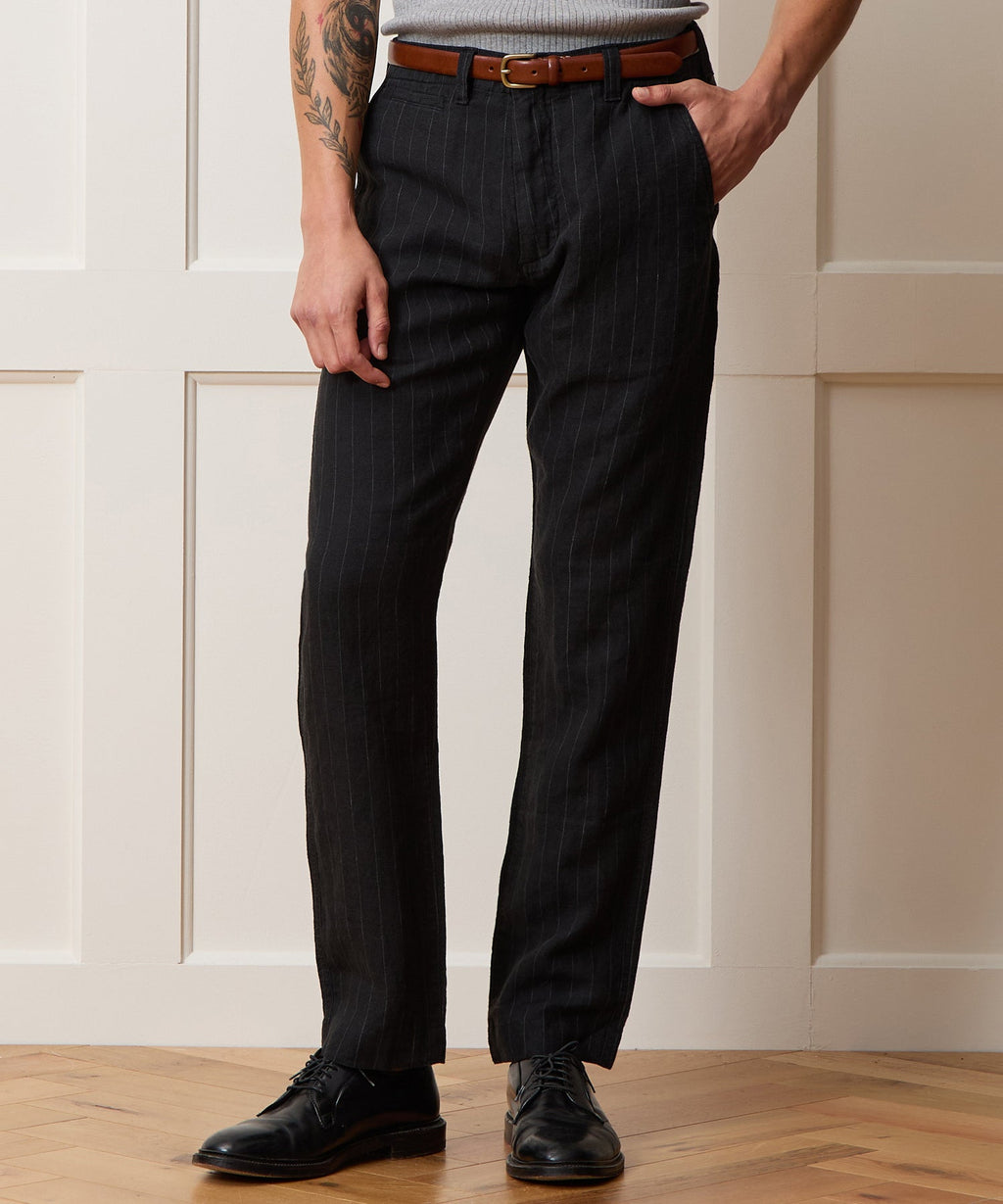 Straight Fit Linen Favorite Pant