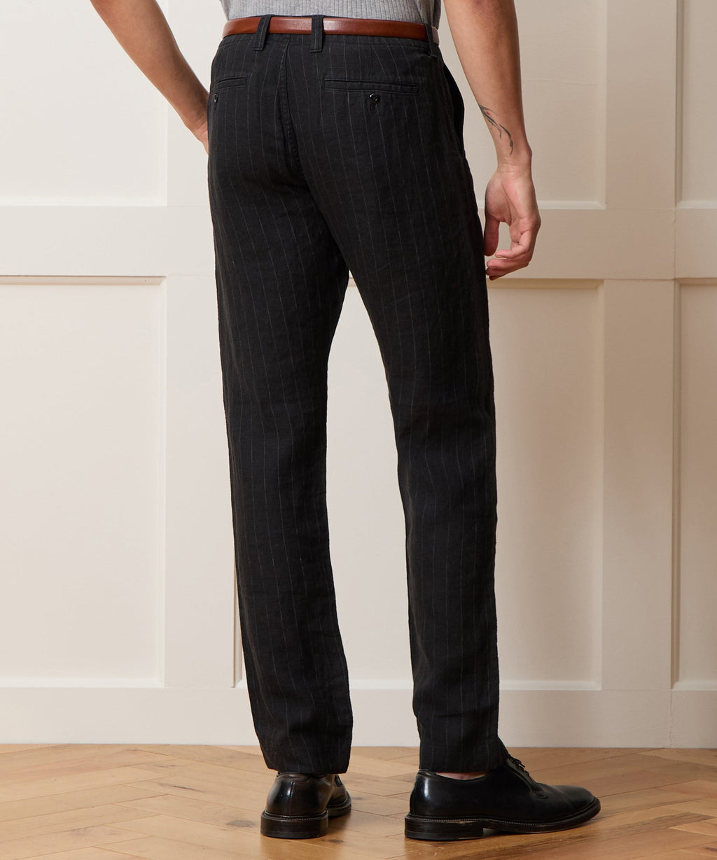 Straight Fit Linen Favorite Pant