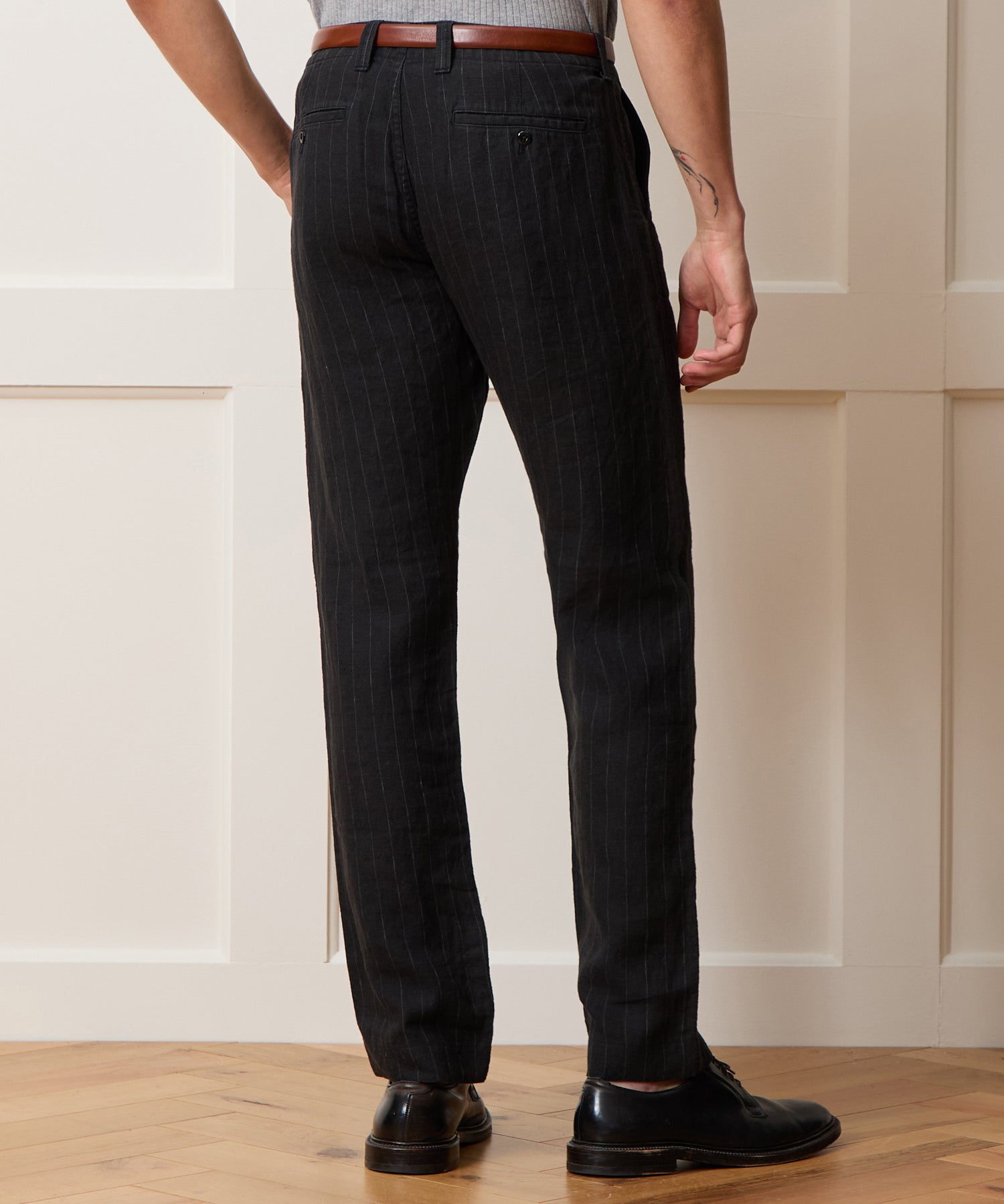 Straight Fit Linen Favorite Pant