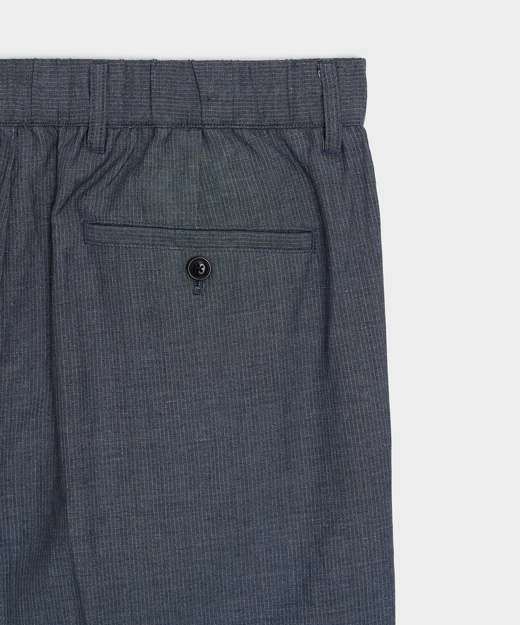 Italian Linen-Wool Officer Trouser